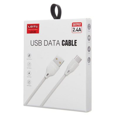 کابل تبدیل USB به microUSB لیتو مدل LD-25 طول 1 متر