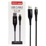 کابل شارژر USB به USB-C تسکو مدل TC C188 طول 1 متر
