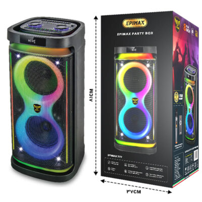 اسپیکر بلوتوثی  اپیمکس EPIMAX-777 2*8 inch