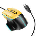 ماوس سیمی گیمینگ برند هوکو مدل GM31